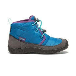 Kids KEEN Boots<Big Kids' Howser Ii Waterproof Chukka | Mykonos Blue/Atlantis