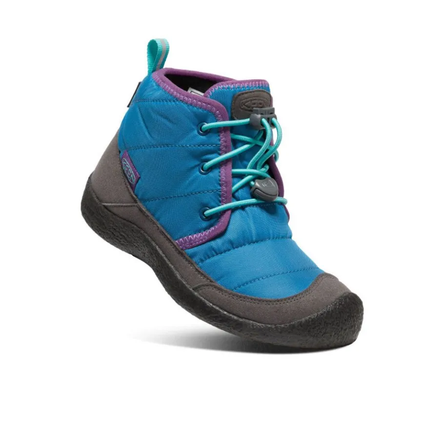 Kids KEEN Boots<Big Kids' Howser Ii Waterproof Chukka | Mykonos Blue/Atlantis