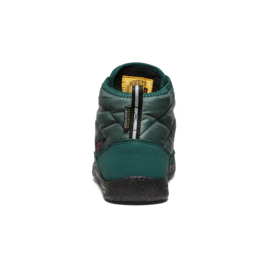 Kids KEEN Boots<Big Kids' Howser Ii Waterproof Chukka | Dark Forest/Fuchsia Purple
