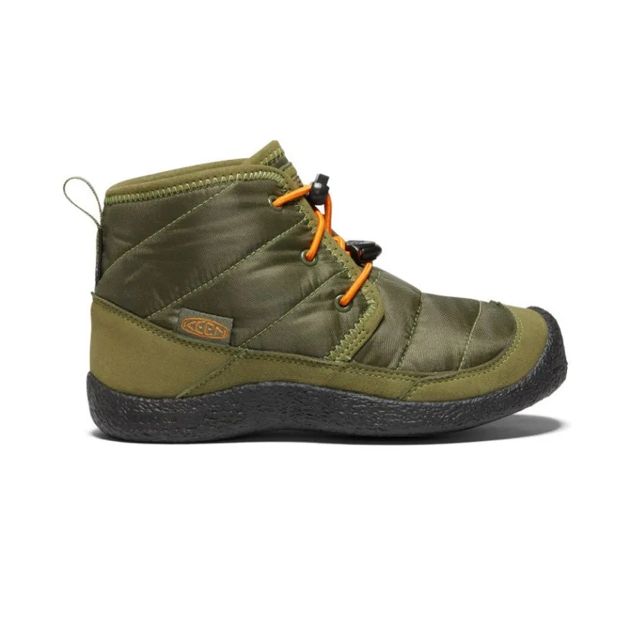Kids KEEN Boots<Big Kids' Howser Ii Waterproof Chukka | Capulet Olive/Russet Orange