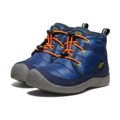 Kids KEEN Boots<Big Kids' Howser Ii Waterproof Chukka | Deep Lagoon/Evening Primrose