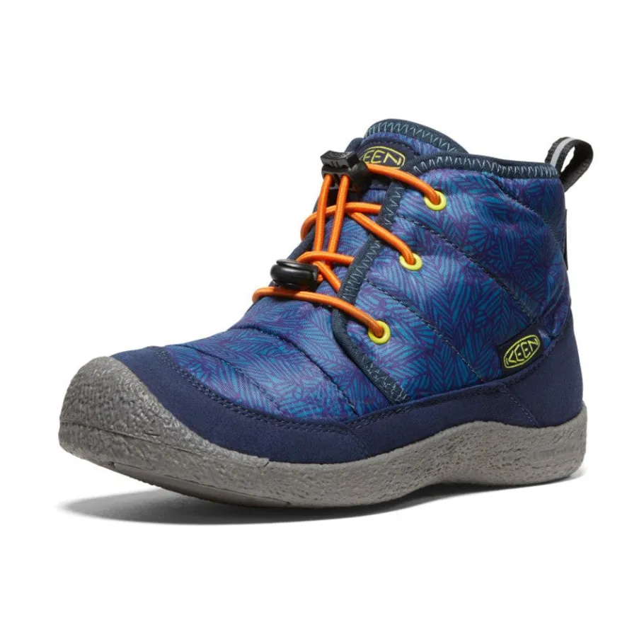 Kids KEEN Boots<Big Kids' Howser Ii Waterproof Chukka | Deep Lagoon/Evening Primrose