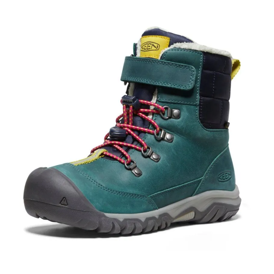 Kids KEEN Boots<Big Kids' Kanibou Waterproof Winter Boot | Deep Lagoon/Jazzy