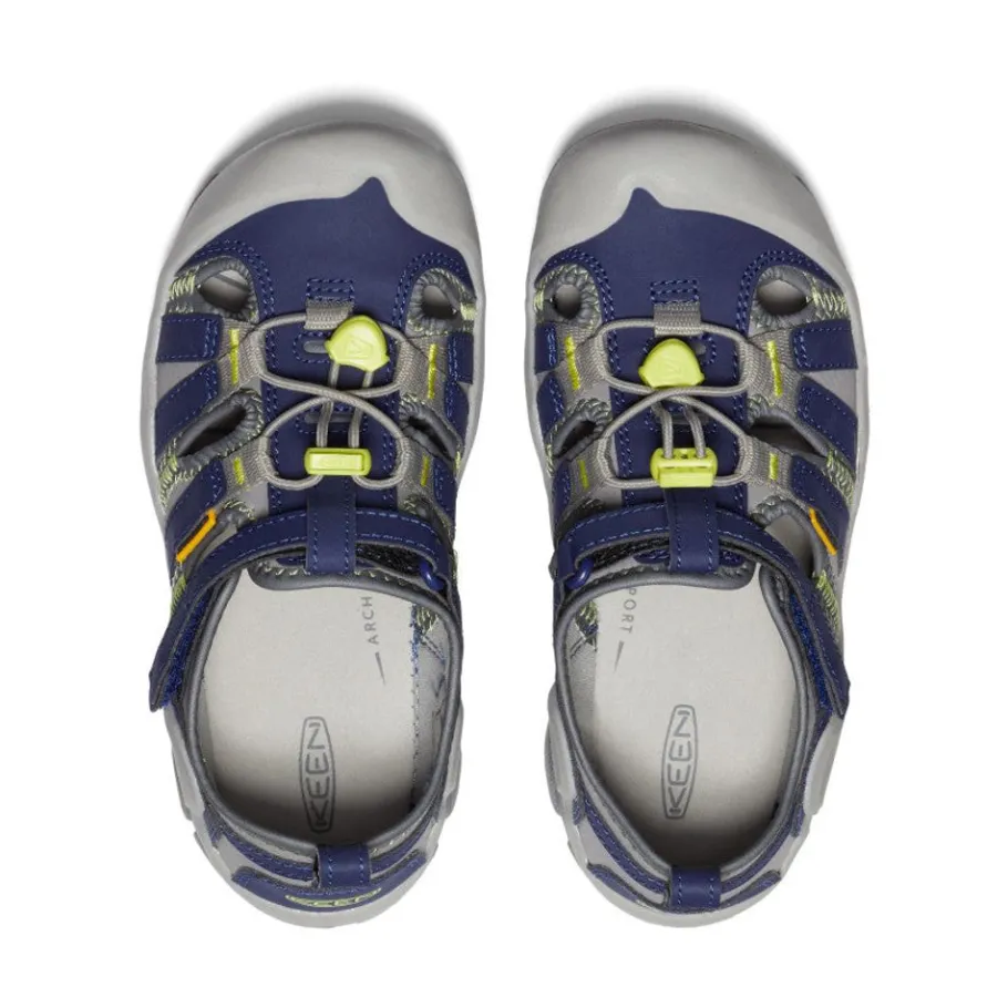 Kids KEEN Sandals<Big Kids' Knotch Creek | Steel Grey/Blue Depths
