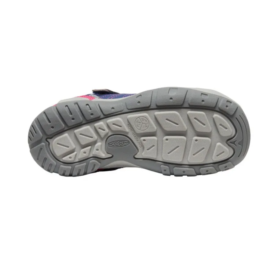 Kids KEEN Shoes<Big Kids' Knotch Peak Sneaker | Blue Depths/Pink Peacock