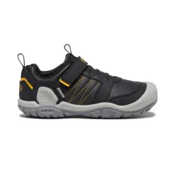 Kids KEEN Shoes<Big Kids' Knotch Peak Sneaker | Black/ Yellow