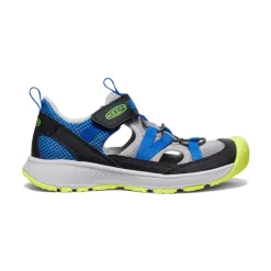 Kids KEEN Sandals<Big Kids' Motozoa Sandal | Classic Blue/Evening Primrose