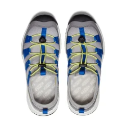 Kids KEEN Shoes<Big Kids' Motozoa Sneaker | Steel Grey/Evening Primrose