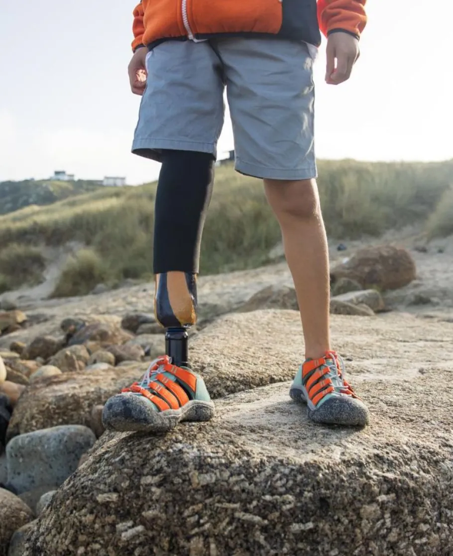 Kids KEEN Sandals<Big Kids' Newport Boundless Sandal | Legion Blue/Willowherb