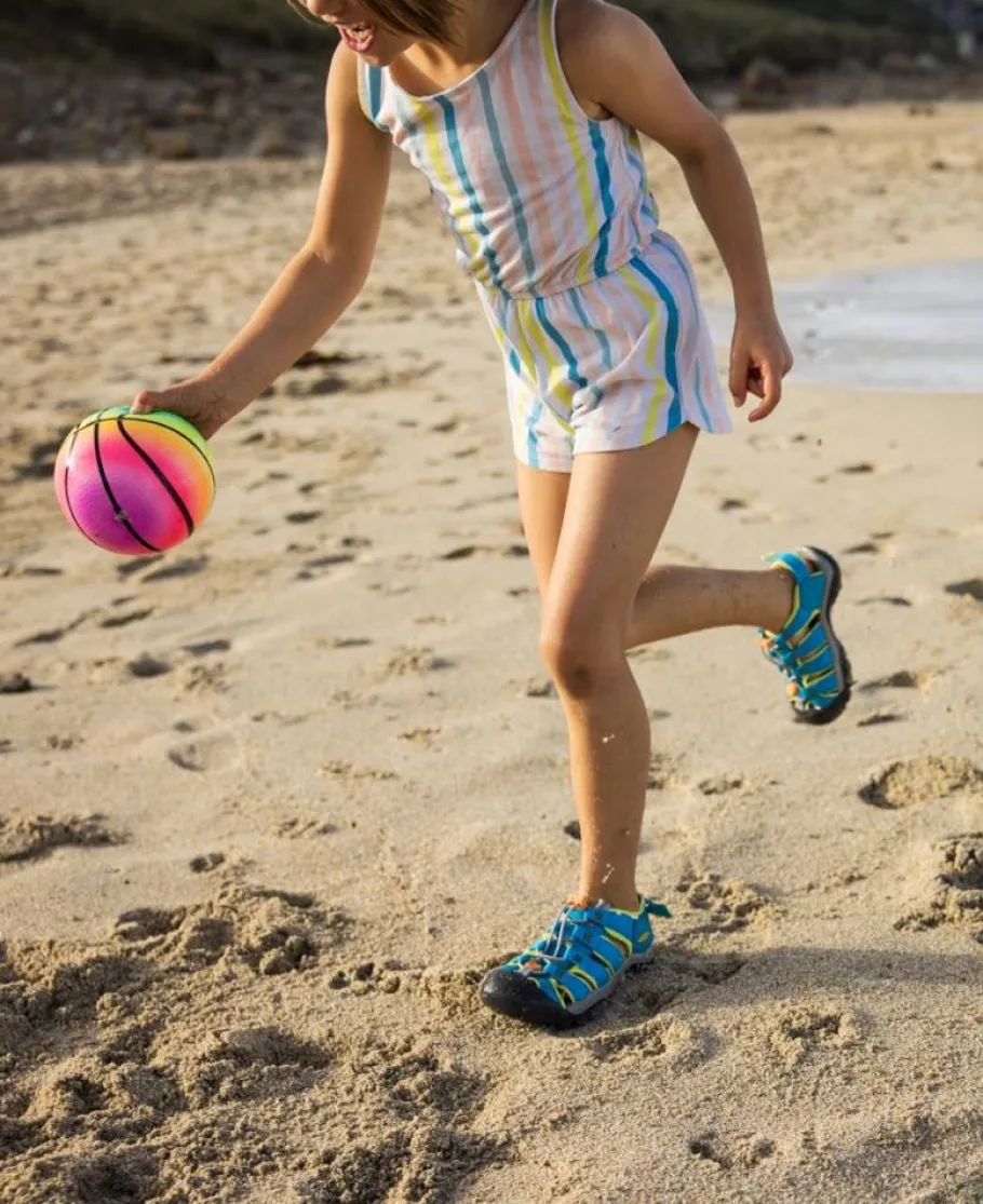 Kids KEEN Sandals<Big Kids' Newport Boundless Sandal | Legion Blue/Willowherb