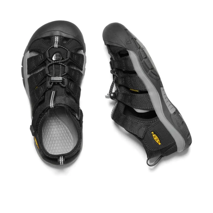 Kids KEEN Sandals<Big Kids' Newport H2 | Black/ Yellow