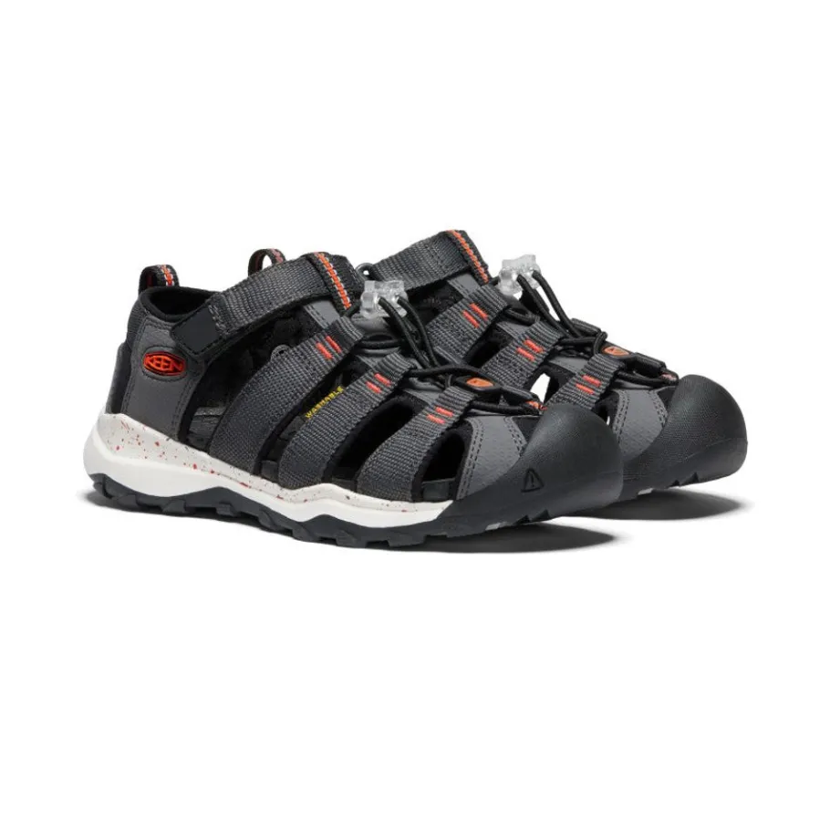 Kids KEEN Sandals<Big Kids' Newport Neo H2 | Magnet/Spicy Orange