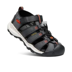 Kids KEEN Sandals<Big Kids' Newport Neo H2 | Magnet/Spicy Orange