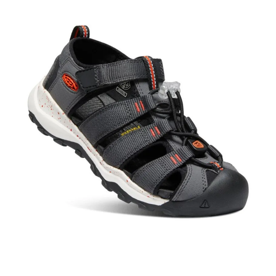 Kids KEEN Sandals<Big Kids' Newport Neo H2 | Magnet/Spicy Orange