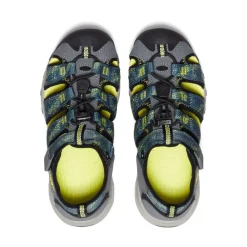 Kids KEEN Sandals<Big Kids' Newport Neo H2 | Sea Moss/Steel Grey