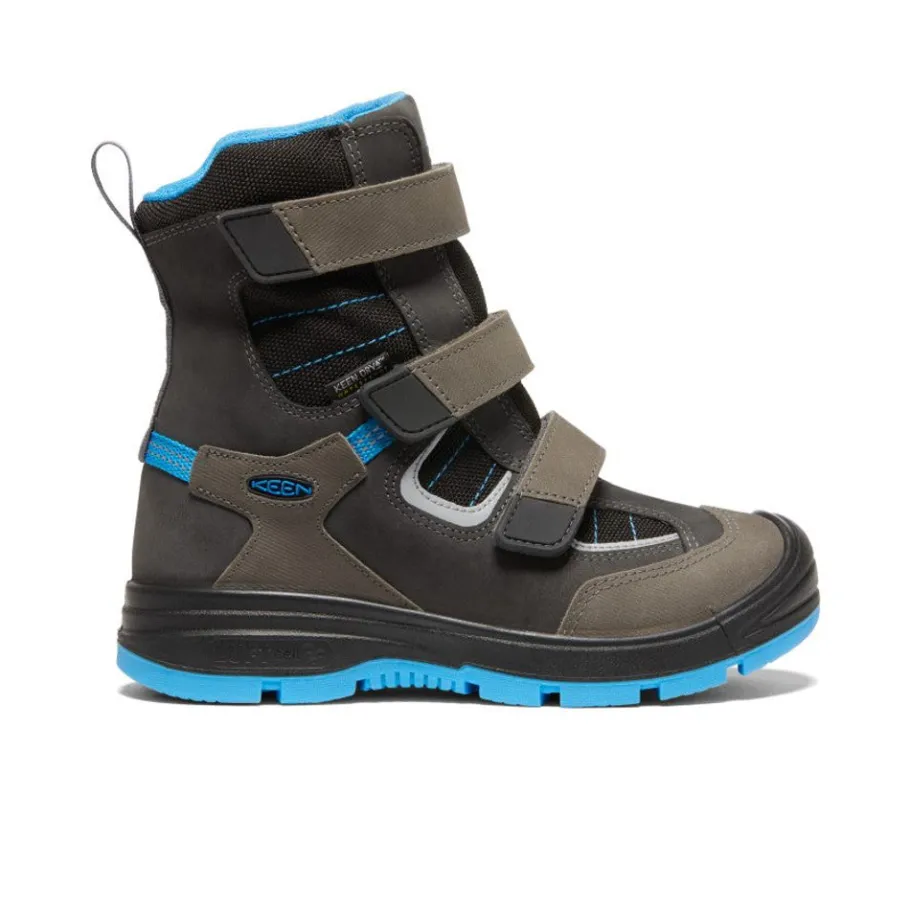 Kids KEEN Boots<Big Kids' Redwood Winter Waterproof Boot | Raven/Magnet