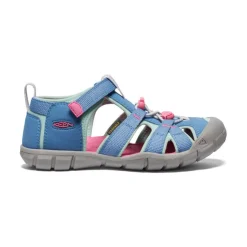 Kids KEEN Sandals<Big Kids' Seacamp Ii Cnx | Coronet Blue/Hot Pink