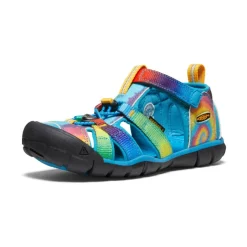 Kids KEEN Sandals<Big Kids' Seacamp Ii Cnx | Vivid Blue/Original Tie Dye
