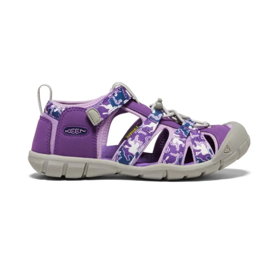 Kids KEEN Sandals<Big Kids' Seacamp Ii Cnx | Camo/Tillandsia Purple