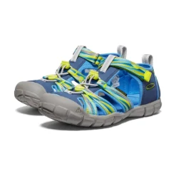 Kids KEEN Sandals<Big Kids' Seacamp Ii Cnx | Vintage Indigo/Evening Primrose