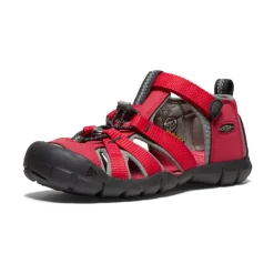 Kids KEEN Sandals<Big Kids' Seacamp Ii Cnx | Racing Red/Gargoyle