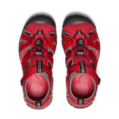 Kids KEEN Sandals<Big Kids' Seacamp Ii Cnx | Racing Red/Gargoyle