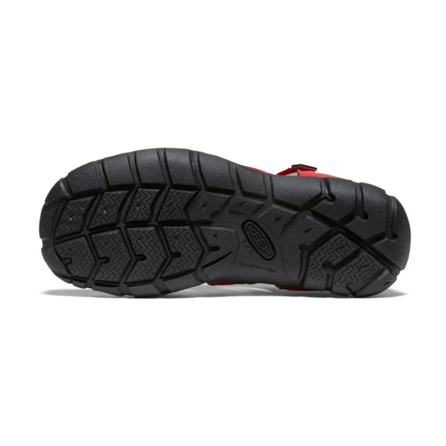 Kids KEEN Sandals<Big Kids' Seacamp Ii Cnx | Racing Red/Gargoyle