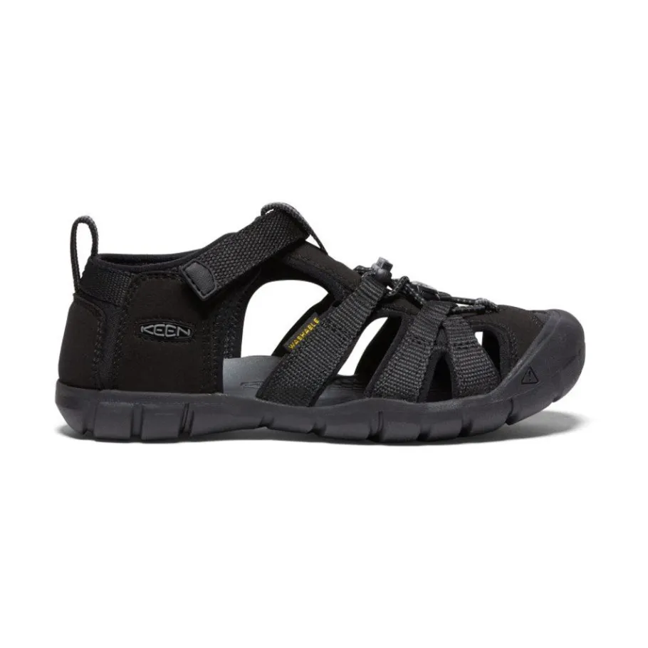 Kids KEEN Sandals<Big Kids' Seacamp Ii Cnx | Black/Grey