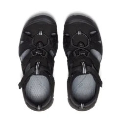 Kids KEEN Sandals<Big Kids' Seacamp Ii Cnx | Black/Grey