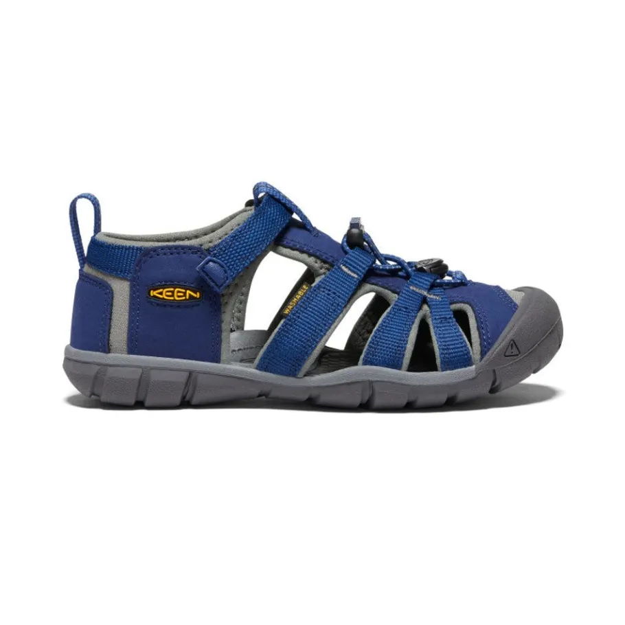 Kids KEEN Sandals<Big Kids' Seacamp Ii Cnx | Blue Depths/Gargoyle