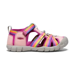 Kids KEEN Sandals<Big Kids' Seacamp Ii Cnx | Rainbow/Festival Fuchsia