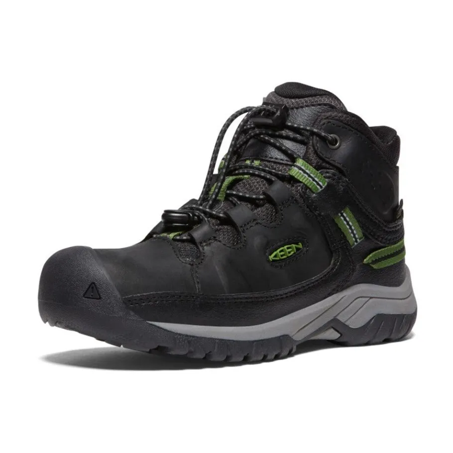Kids KEEN Boots<Big Kids' Targhee Waterproof Boot | Black/Campsite