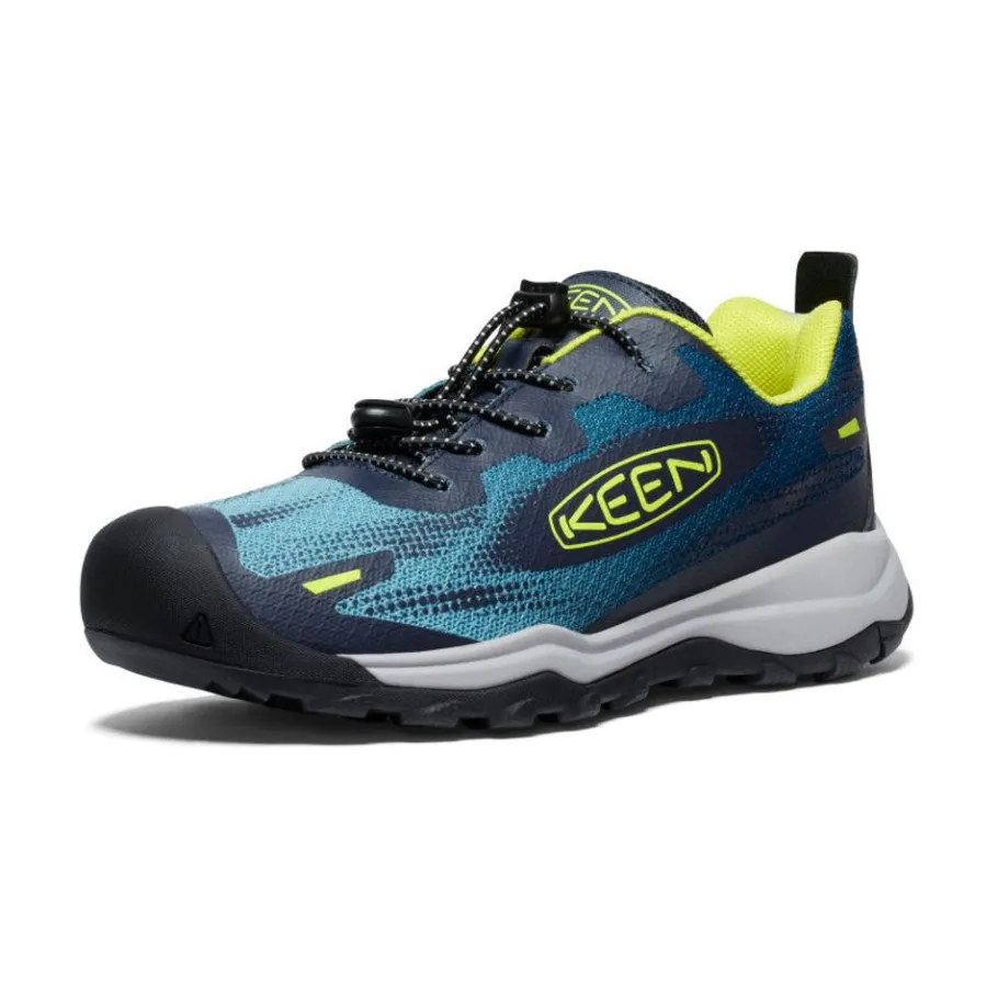 Kids KEEN Shoes<Big Kids' Wanduro Speed Hiking Shoe | Legion Blue/Evening Primrose