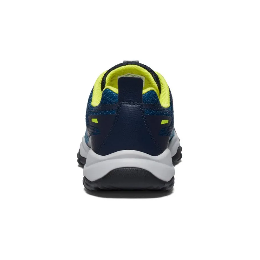 Kids KEEN Shoes<Big Kids' Wanduro Speed Hiking Shoe | Legion Blue/Evening Primrose