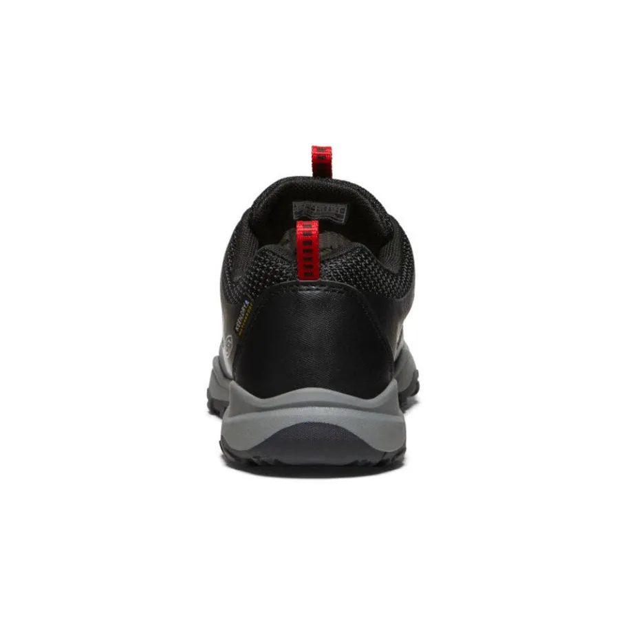 Kids KEEN Shoes<Big Kids' Wanduro Waterproof Shoe | Black/Ribbon Red