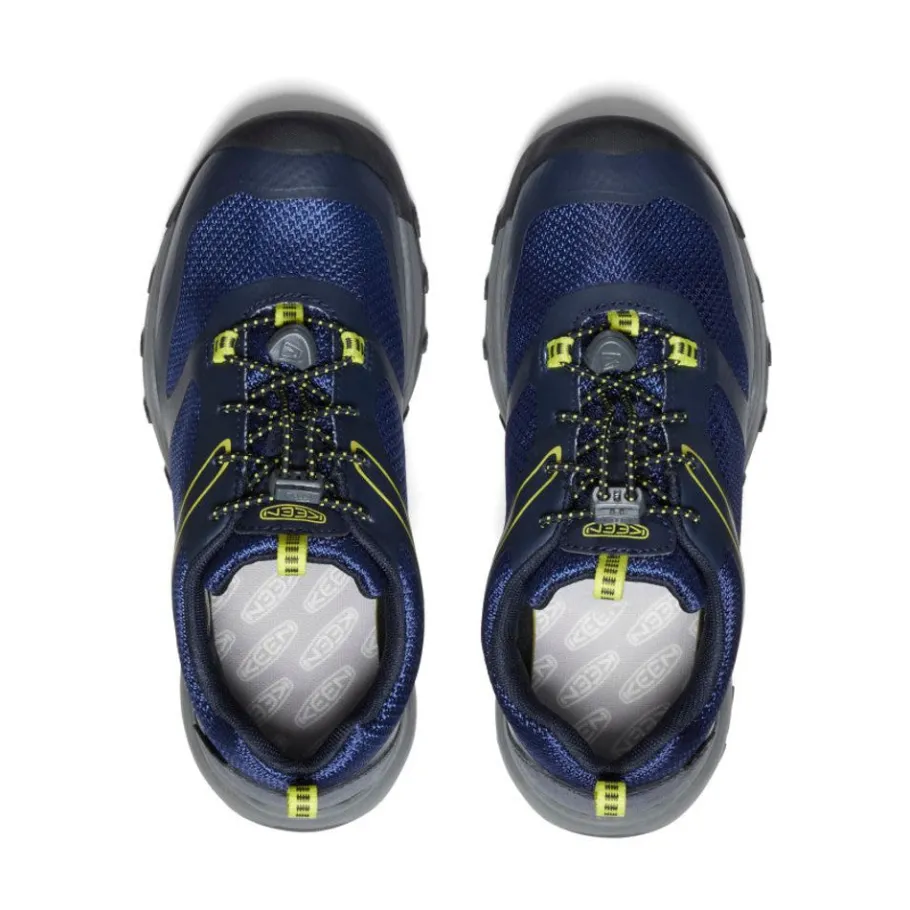 Kids KEEN Shoes<Big Kids' Wanduro Waterproof Shoe | Sky Captain/Evening Primrose