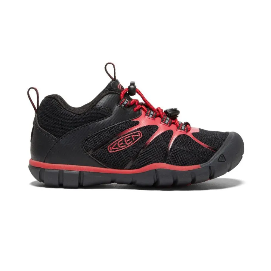 Kids KEEN Shoes<Little Kids' Chandler 2 Cnx Sneaker | Black/Red Carpet