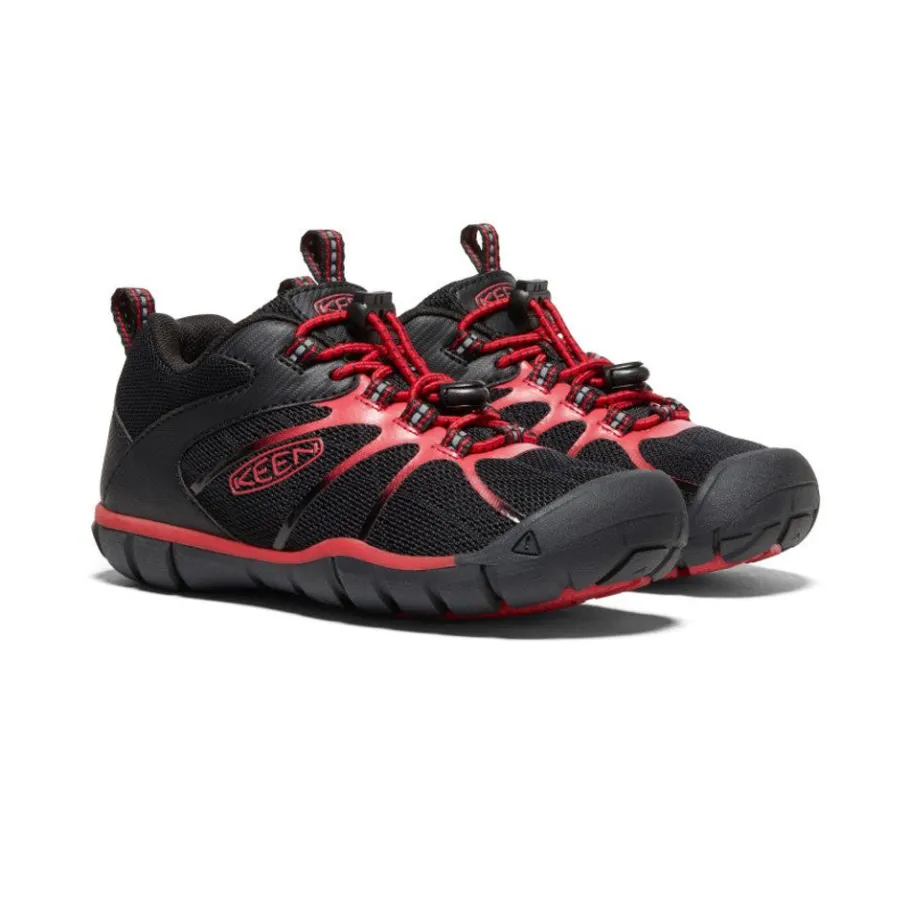 Kids KEEN Shoes<Little Kids' Chandler 2 Cnx Sneaker | Black/Red Carpet