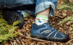 Kids KEEN Shoes<Little Kids' Chandler 2 Cnx Sneaker | Black Iris/Evening Primrose