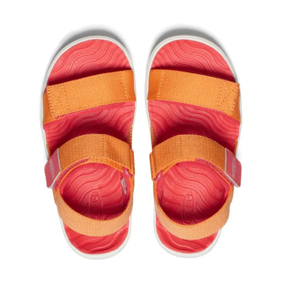 Kids KEEN Sandals<Little Kids' Elle Backstrap | Tangerine/Cayenne
