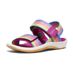Kids KEEN Sandals<Little Kids' Elle Backstrap | Rainbow/Festival Fuchsia