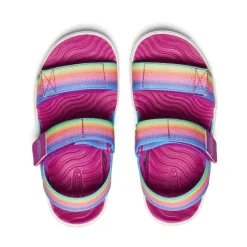 Kids KEEN Sandals<Little Kids' Elle Backstrap | Rainbow/Festival Fuchsia