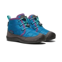 Kids KEEN Boots<Little Kids' Howser Ii Waterproof Chukka | Mykonos Blue/Atlantis