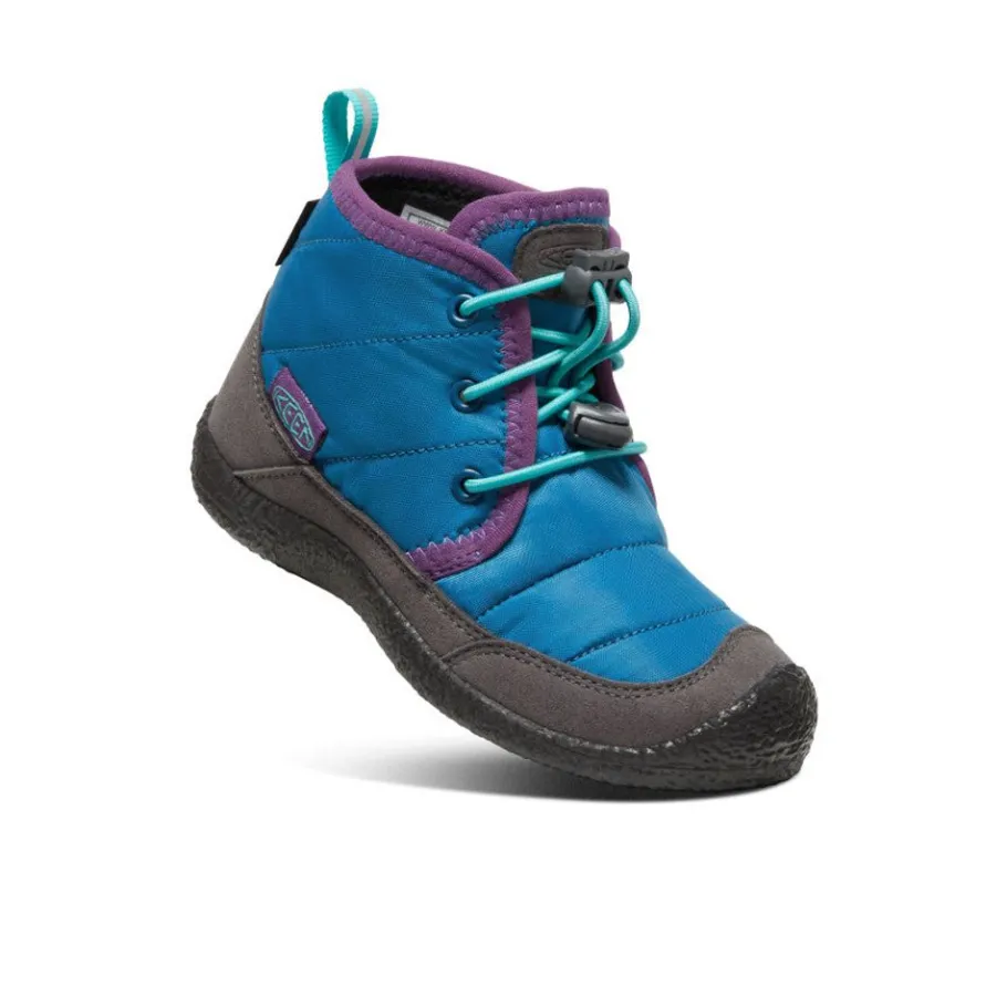 Kids KEEN Boots<Little Kids' Howser Ii Waterproof Chukka | Mykonos Blue/Atlantis