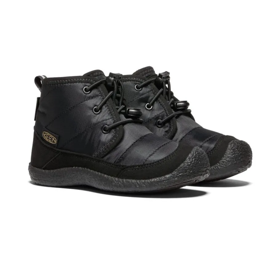 Kids KEEN Boots<Little Kids' Howser Ii Waterproof Chukka | Black/Black