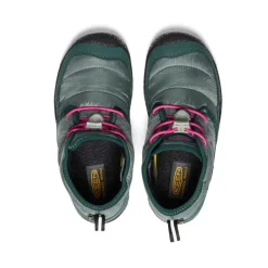 Kids KEEN Boots<Little Kids' Howser Ii Waterproof Chukka | Dark Forest/Fuchsia Purple