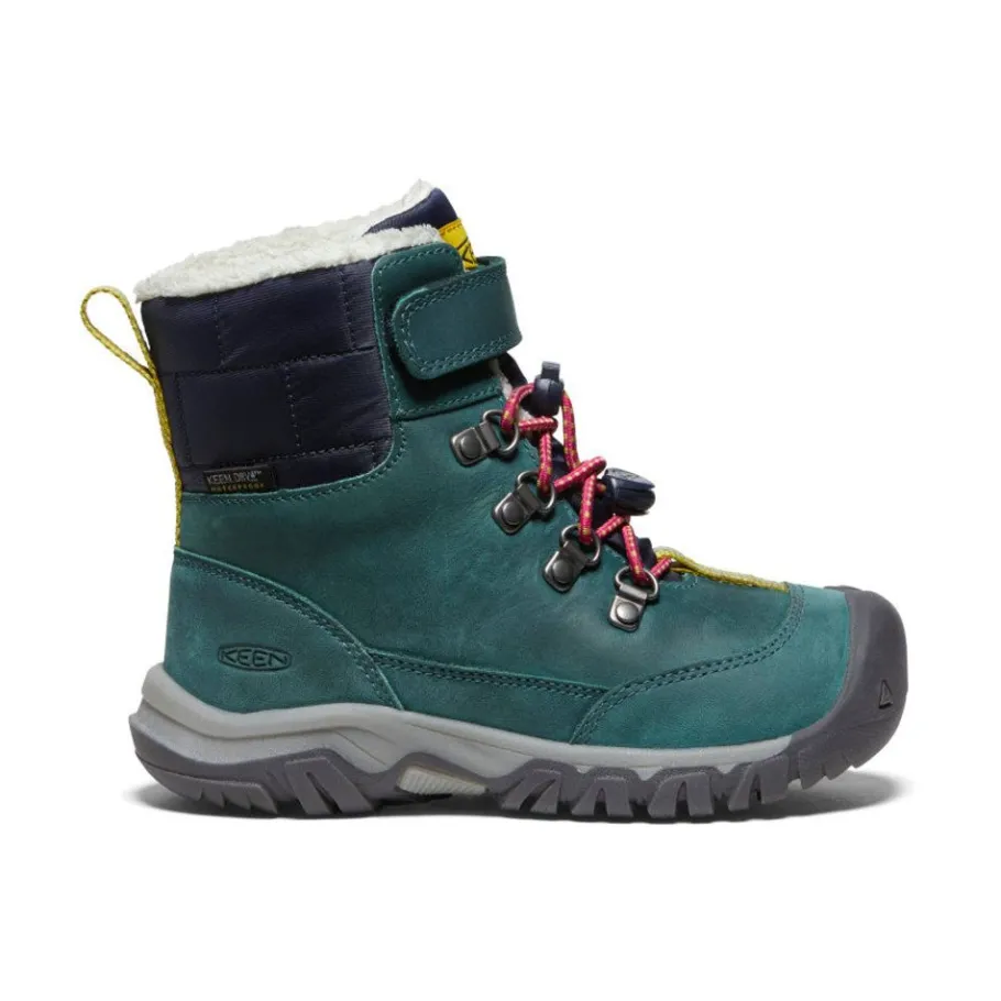 Kids KEEN Boots<Little Kids' Kanibou Waterproof Winter Boot | Deep Lagoon/Jazzy