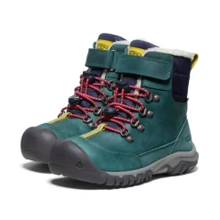 Kids KEEN Boots<Little Kids' Kanibou Waterproof Winter Boot | Deep Lagoon/Jazzy