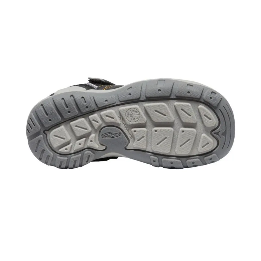 Kids KEEN Shoes<Little Kids' Knotch Peak Sneaker | Black/ Yellow