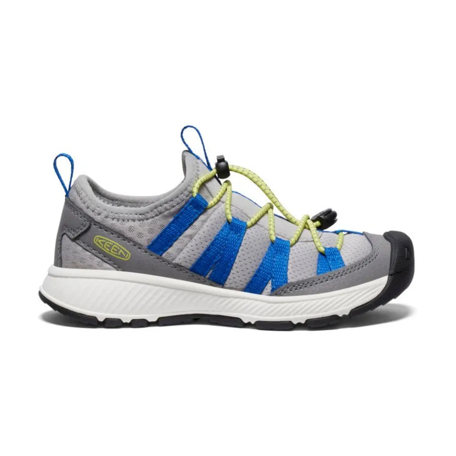 Kids KEEN Shoes<Little Kids' Motozoa Sneaker | Steel Grey/Evening Primrose